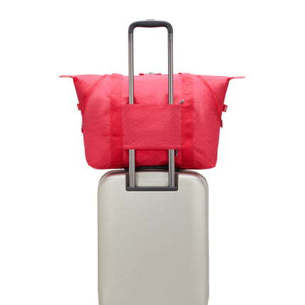 Kipling Borsone Shopper Viaggio ART M RESORT PINK Kipling 