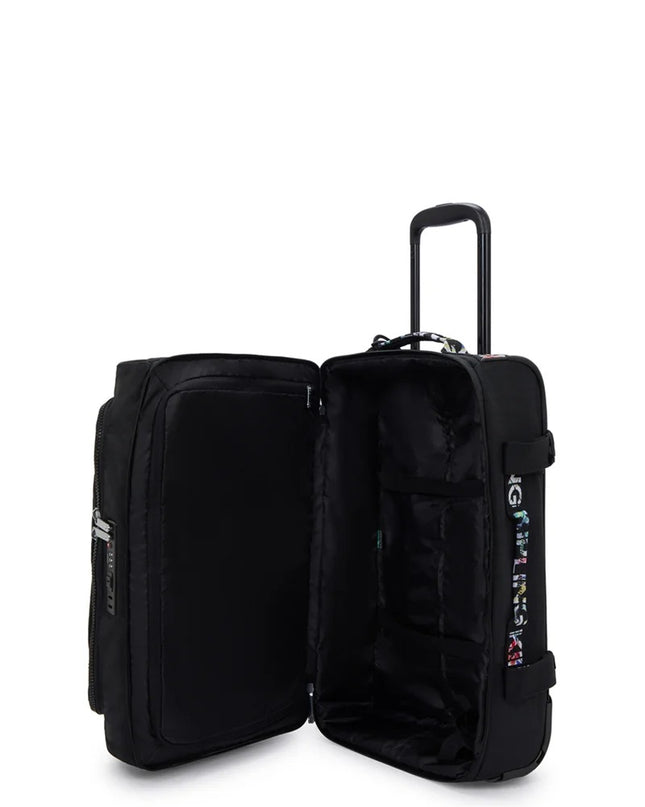 Kipling Trolley Valigia Bagaglio a Mano 2 Ruote AVIANA S BLACK NOIR PLUS Kipling 