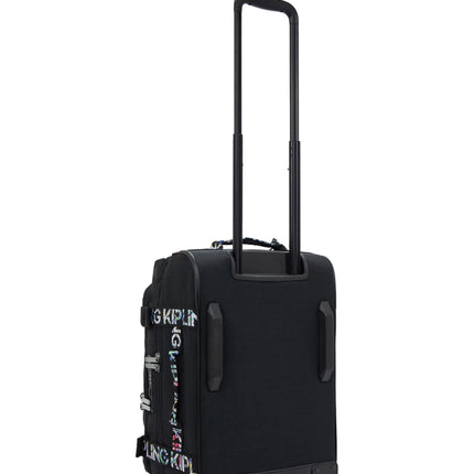Kipling Trolley Valigia Bagaglio a Mano 2 Ruote AVIANA S BLACK NOIR PLUS Kipling 