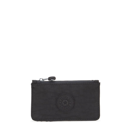 Portacarte con Zip in Tessuto Nero CAMILO BLACK NOIR Kipling 