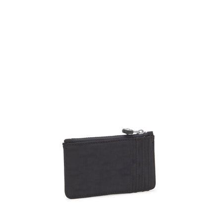 Portacarte con Zip in Tessuto Nero CAMILO BLACK NOIR Kipling 