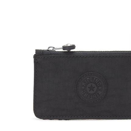 Portacarte con Zip in Tessuto Nero CAMILO BLACK NOIR Kipling 