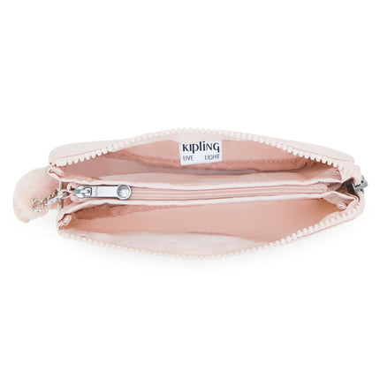 Kipling Portafogli Multitasche Rosa CREATIVITY L PINK SHINE Kipling 