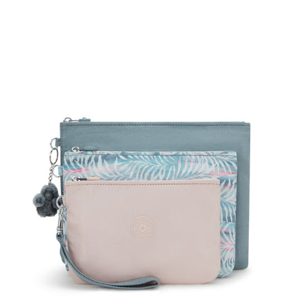 Kipling Tris di Pochette  Multitasche IAKA L WRISTLET RELAXED GREY Kipling 