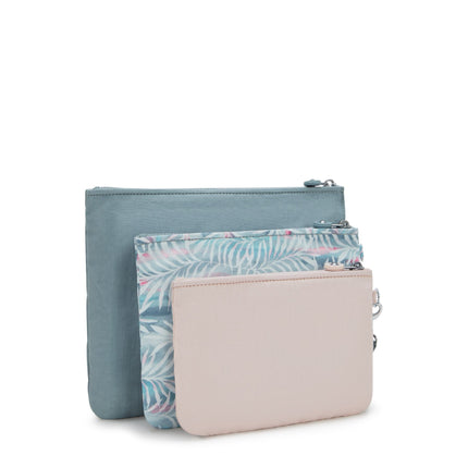 Kipling Tris di Pochette  Multitasche IAKA L WRISTLET RELAXED GREY Kipling 