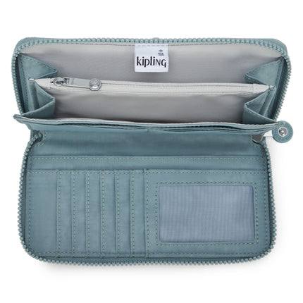 Kipling Portafogli Lungo Donna Avio MONEY WORLD RELAXED GREY Kipling 