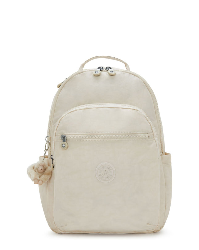 Kipling Zaino Porta Computer 15 Pollici Beige SEOUL HIDEWAY BEIGE Kipling 