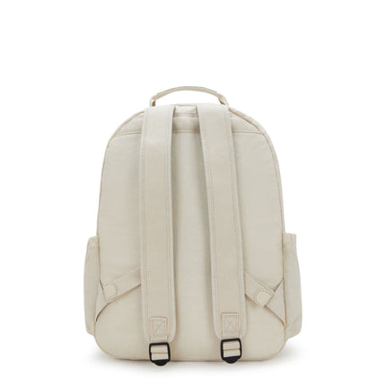 Kipling Zaino Porta Computer 15 Pollici Beige SEOUL HIDEWAY BEIGE Kipling 