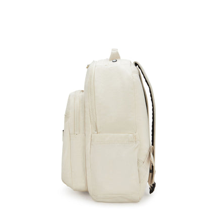 Kipling Zaino Porta Computer 15 Pollici Beige SEOUL HIDEWAY BEIGE Kipling 