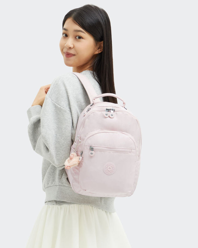 Kipling Zaino Porta Computer 11 Pollici Rosa SEOUL S PINK SHINE Kipling 