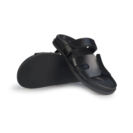 Tsakiris Mallas Sandali Donna con Plantare in Pelle Nero 956 KIMOLOS BLACK Tsakiris Mallas 