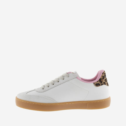 Victoria Sneakers Donna Bassa Pelle Bianco Animalier 1126204 BERLIN HIELO Victoria 