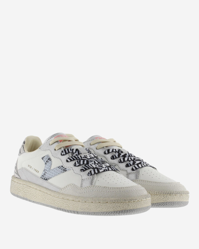 Victoria Sneakers Donna Smash Bassa Bianca Gris Animalier 8806109 SMASH D GRIS Victoria 