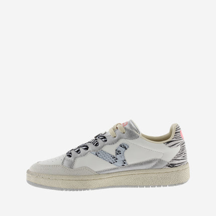 Victoria Sneakers Donna Smash Bassa Bianca Gris Animalier 8806109 SMASH D GRIS Victoria 