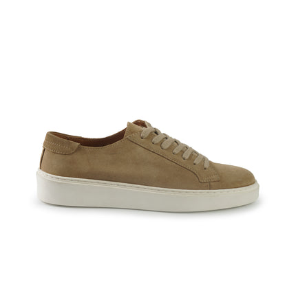 Vueva Sneakers Bassa Uomo in Camoscio Beige MS638R05 BEIGE Vueva 