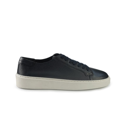 Vueva Sneakers Bassa Uomo in Pelle Blu MS638R05 NAVY Vueva 