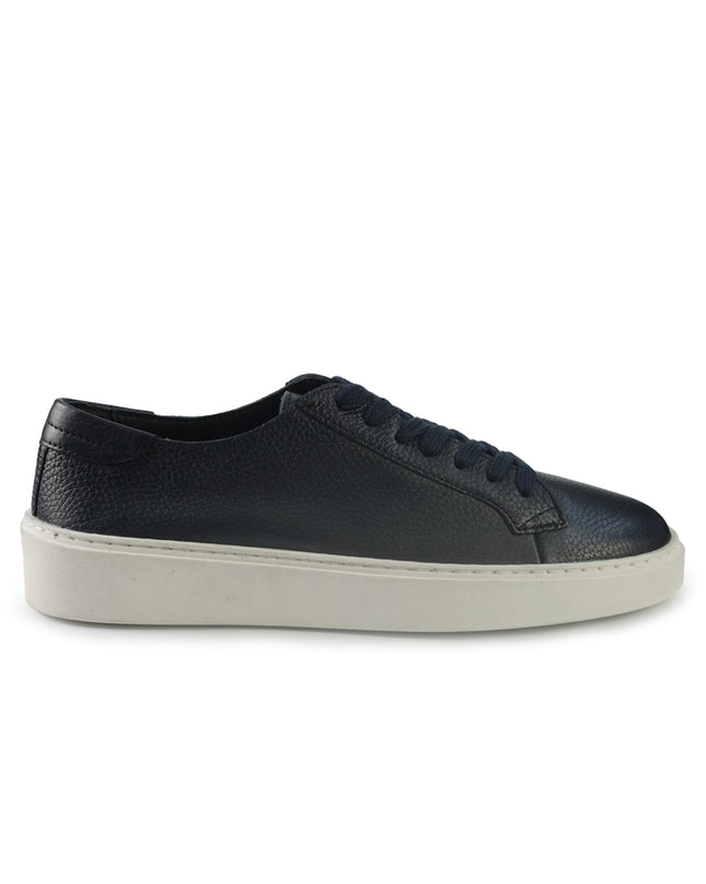 Vueva Sneakers Bassa Uomo in Pelle Blu MS638R05 NAVY Vueva 