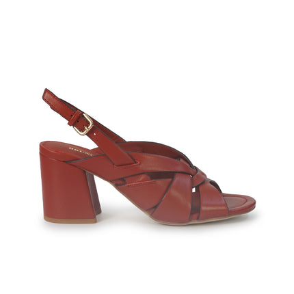 Bruno Premi Sandalo Donna in Pelle Mattone BN4609X CALF MATTONE Bruno Premi 