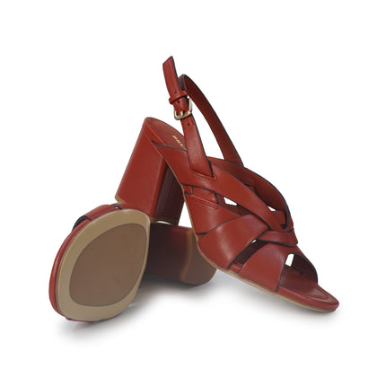 Bruno Premi Sandalo Donna in Pelle Mattone BN4609X CALF MATTONE Bruno Premi 