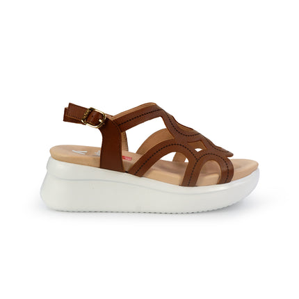 Callaghan Sandali Donna con Zeppa Platform in Pelle Camel 29929 LLANA CAMEL Callaghan 