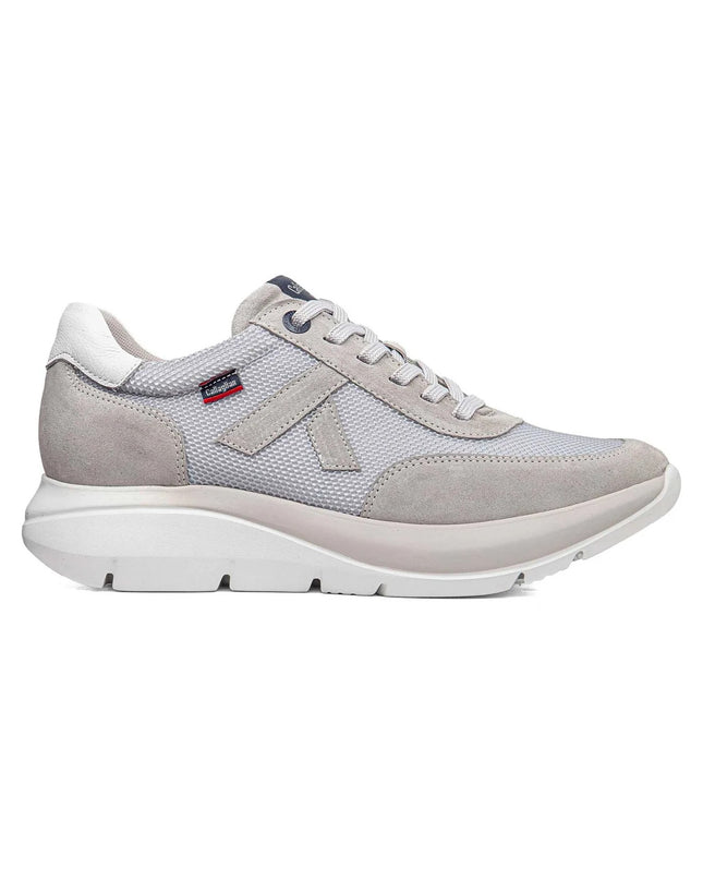 Callaghan Sneakers Algoritmo Uomo in Camoscio e Tessuto Grigio 61205 ALGORITMO CALCE Callaghan 