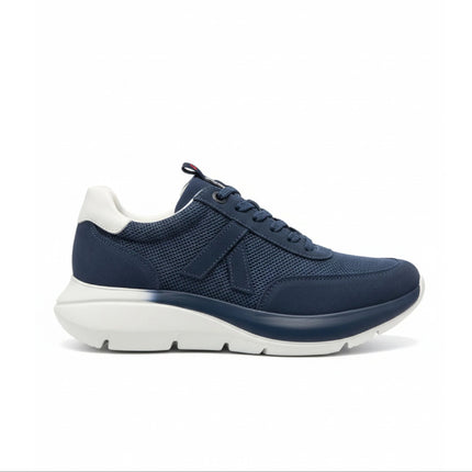Callaghan Sneakers Algoritmo Uomo in Camoscio e Tessuto Blu 61205 ALGORITMO OCEAN Callaghan 