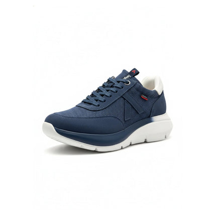 Callaghan Sneakers Algoritmo Uomo in Camoscio e Tessuto Blu 61205 ALGORITMO OCEAN Callaghan 