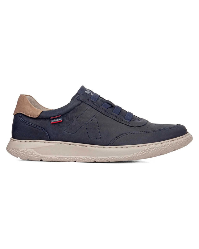 Callaghan Slipon Sneakers Uomo in Pelle Blu 61805 SAND MARINO Callaghan 
