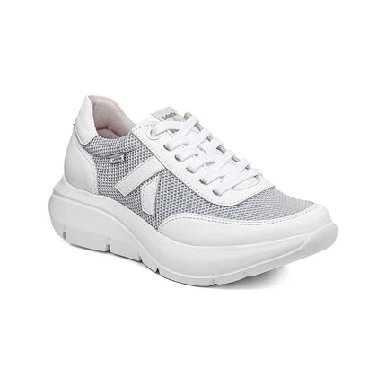 Callaghan Sneakers Algoritmo Donna in Pelle Bianca 62403 ALGORITMO BLANCO Callaghan 