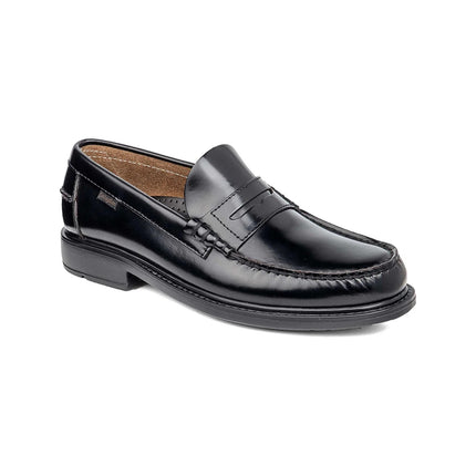 Callaghan Mocassini College Uomo Pelle Spazzolata Nera 90000 FLORENTIC BLACK Callaghan 