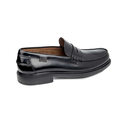 Callaghan Mocassini College Uomo Pelle Spazzolata Nera 90000 FLORENTIC BLACK Callaghan 