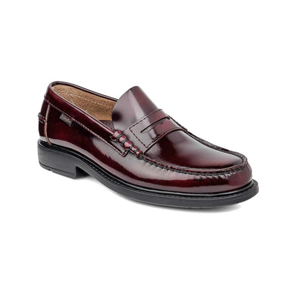 Callaghan Mocassini College Uomo Pelle Spazzolata Bordeaux 90000 FLORENTIC ROJO Callaghan 