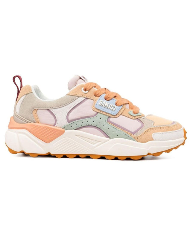 Sneakers Colmar Donna in Pelle Multicolor Rosa GARNER FUSE MULTICOLOR PINK Colmar 