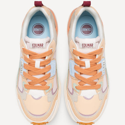 Sneakers Colmar Donna in Pelle Multicolor Rosa GARNER FUSE MULTICOLOR PINK Colmar 