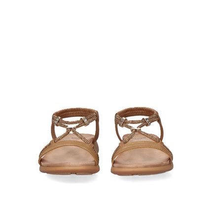 Exe Sandalo Confort Basso Donna Laminato Bronzo BZX47962-4 LAMINATO Exe 