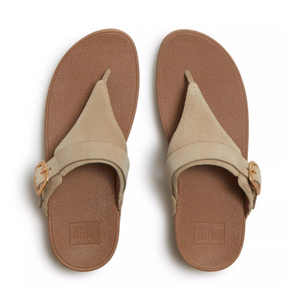 FitFlop Sandali Donna con Fibbia in Pelle Scamosciata Beige A4J-923 LULU CAPPUCCINO FitFlop 