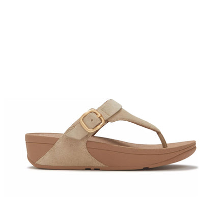 FitFlop Sandali Donna con Fibbia in Pelle Scamosciata Beige A4J-923 LULU CAPPUCCINO FitFlop 