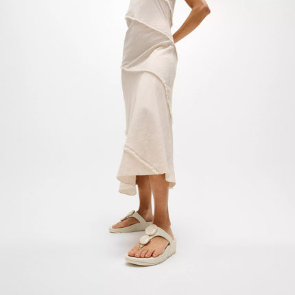 FitFlop Sandali Donna Infradito Bianco con Pietre A4T-C15 LULU STONE FitFlop 