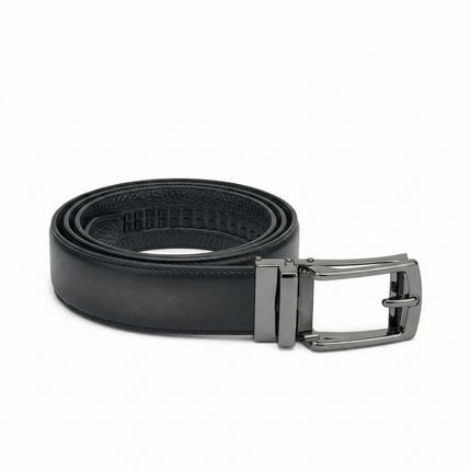 Frau Cintura Uomo con Chiusura a Scatto in Pelle Nera 148C SHADE BLACK Frau 