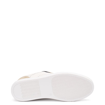 Frau Sneakers Uomo Bassa in Pelle Multi Bianco 29M2 ABISSO Frau 