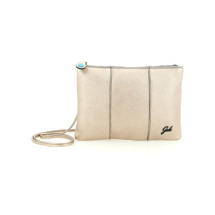 Gabs Pochette Donna con Tracolla in Pelle Oro Chiaro BEYONCE TG M BULL LAMINATO Gabs 