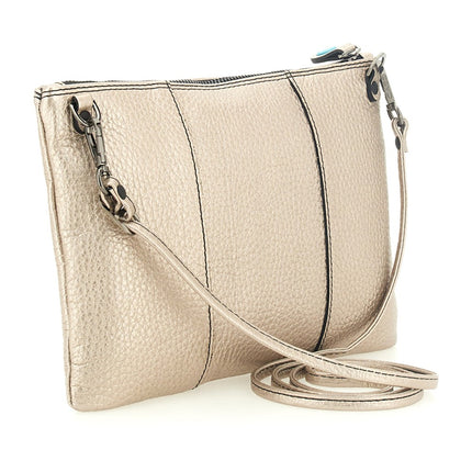 Gabs Pochette Donna con Tracolla in Pelle Oro Chiaro BEYONCE TG M BULL LAMINATO Gabs 