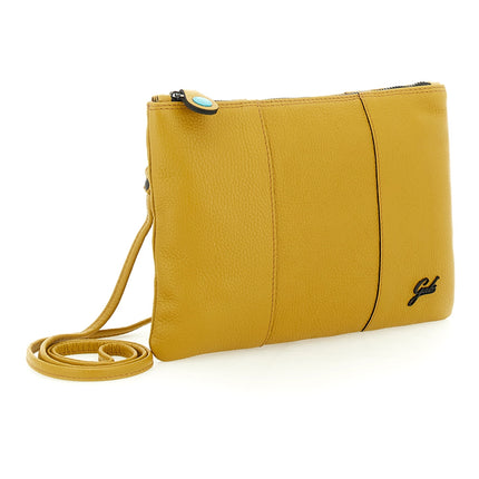 Gabs Pochette Donna con Tracolla in Pelle Miele Giallo BEYONCE TG M MIELE Gabs 