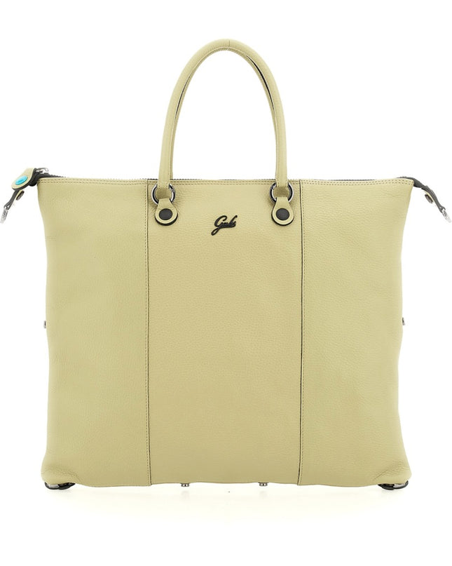 Gabs Borsa Convertibile e Trasformabile con Tracolla in Pelle Celadon G3 PLUS TG L CELADON Gabs 