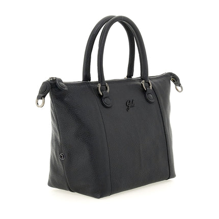 Gabs Borsa Convertibile e Trasformabile con Tracolla in Pelle Nera G3 PLUS TG M BULL BLACK Gabs 