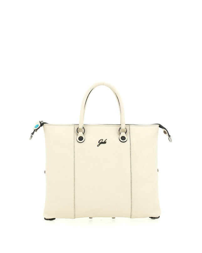 Gabs Borsa Convertibile e Trasformabile con Tracolla in Pelle Panna G3 PLUS TG M PANNA Gabs 