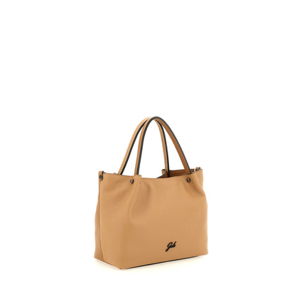 Gabs Borsa Donna Shopper in Pelle Nocciola Cuoio LILLY TG M CAMOSCIO CUOIO Gabs 