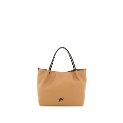Gabs Borsa Donna Shopper in Pelle Nocciola Cuoio LILLY TG M CAMOSCIO CUOIO Gabs 