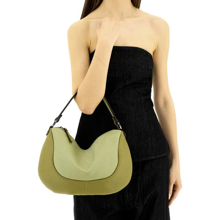 Gabs Borsa a Spalla con Tracolla in Pelle Celadon Savana MARTY TG M CELADON SAVANA Gabs 