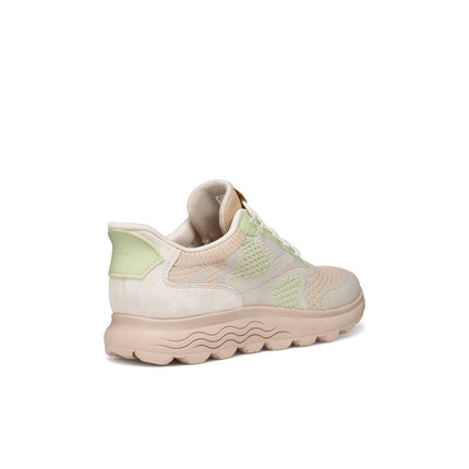 Geox Spherica Plus Sneakers Donna Bassa in Tessuto Sabbia D657MB SPHERICA SAND Geox 